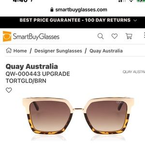 NIB QUAY JACLYN HILL TORTOISE SUNNIES